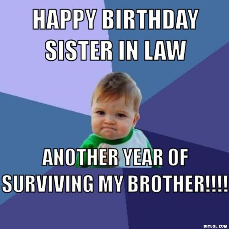 Best ideas about Happy Birthday Sister In Law Funny
. Save or Pin Happy Birthday Sister In Law Quotes QuotesGram Now.