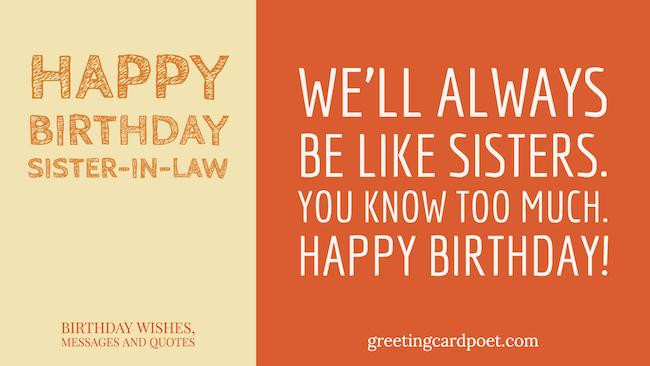 Best ideas about Happy Birthday Sister In Law Funny
. Save or Pin Happy Birthday Sister in Law Now.