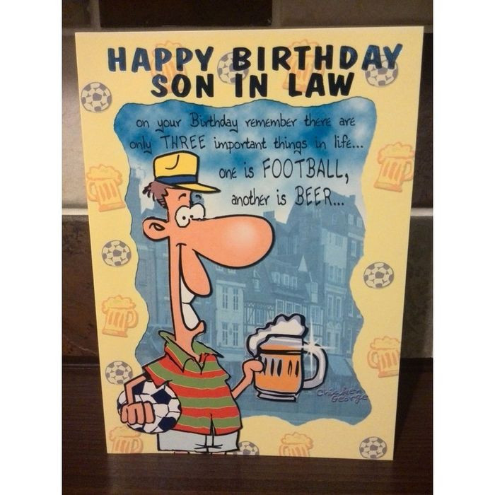 Best ideas about Happy Birthday Son In Law Funny
. Save or Pin Happy Birthday son in law joke card 2 on eBid United Now.