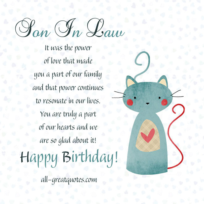 Best ideas about Happy Birthday Son In Law Funny
. Save or Pin Funny Son In Law Quotes QuotesGram Now.
