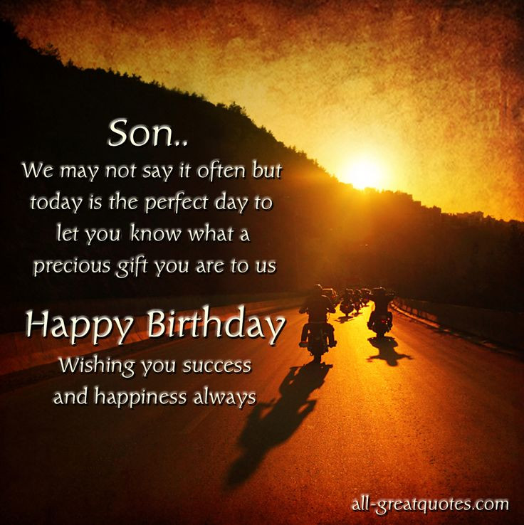 Best ideas about Happy Birthday Son Quotes From Mom
. Save or Pin Birthday Card For Son Quotes QuotesGram by quotesgram Now.