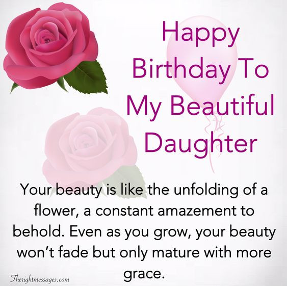 Best ideas about Happy Birthday To My Beautiful Daughter Quotes
. Save or Pin Happy Birthday Wishes For Daughter Inspirational Now.