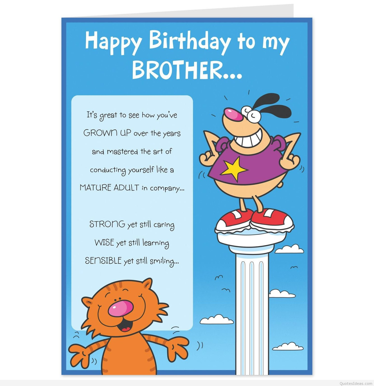 Best ideas about Happy Birthday To My Brother Quotes
. Save or Pin HAPPY BIRTHDAY BROTHER QUOTES quotes for brother Good Now.