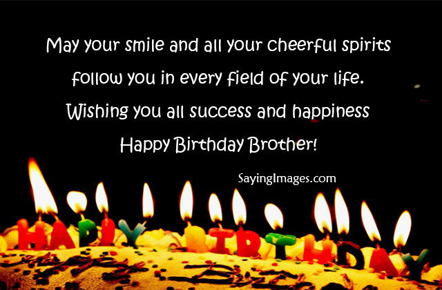Best ideas about Happy Birthday To My Brother Quotes
. Save or Pin 20 Happy Birthday Wishes & Quotes for Brother Now.