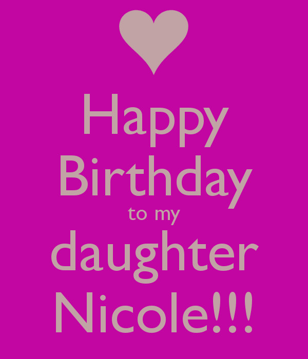 Best ideas about Happy Birthday To My Daughter Quotes
. Save or Pin Happy Birthday To My Daughter Quotes QuotesGram Now.