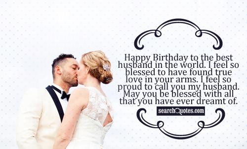 Best ideas about Happy Birthday To My Husband Quotes
. Save or Pin Happy Birthday To My Husband Quotes Quotations & Sayings 2019 Now.