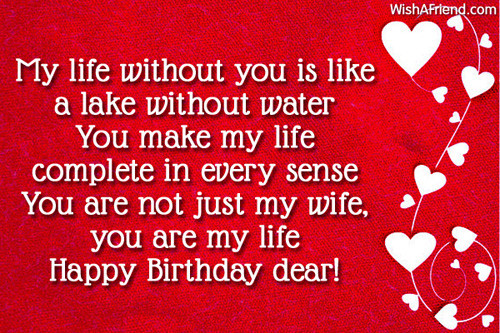 Best ideas about Happy Birthday To My Wife Quotes
. Save or Pin You Make My Life plete Quotes QuotesGram Now.