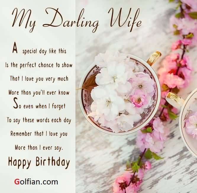 Best ideas about Happy Birthday To My Wife Quotes
. Save or Pin 70 Beautiful Birthday Wishes For Wife – Birthday Now.