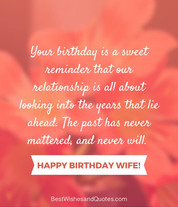 Best ideas about Happy Birthday To My Wife Quotes
. Save or Pin Happy Birthday Wife Say Happy Birthday with a Lovely Quote Now.