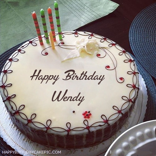 Best ideas about Happy Birthday Wendy Cake
. Save or Pin Candles Decorated Happy Birthday Cake For Wendy Now.