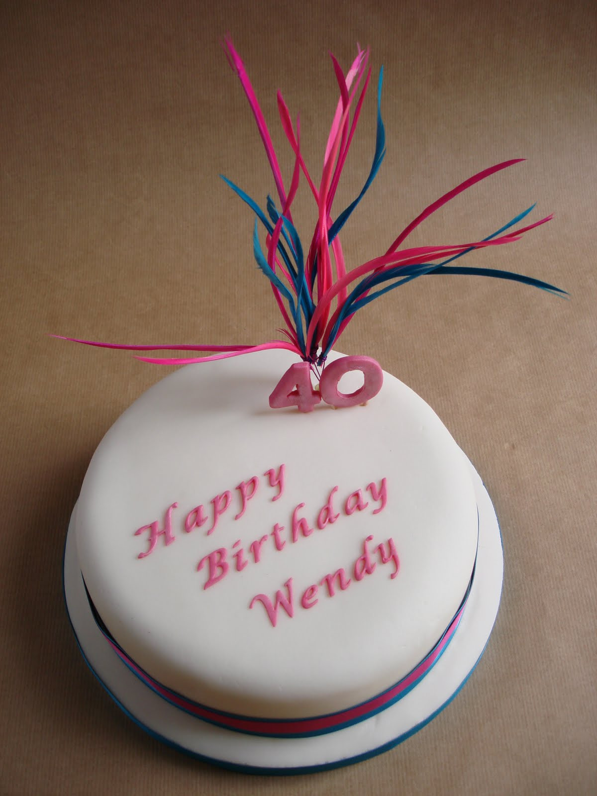 Best ideas about Happy Birthday Wendy Cake
. Save or Pin Wendy s 40th Birthday Now.