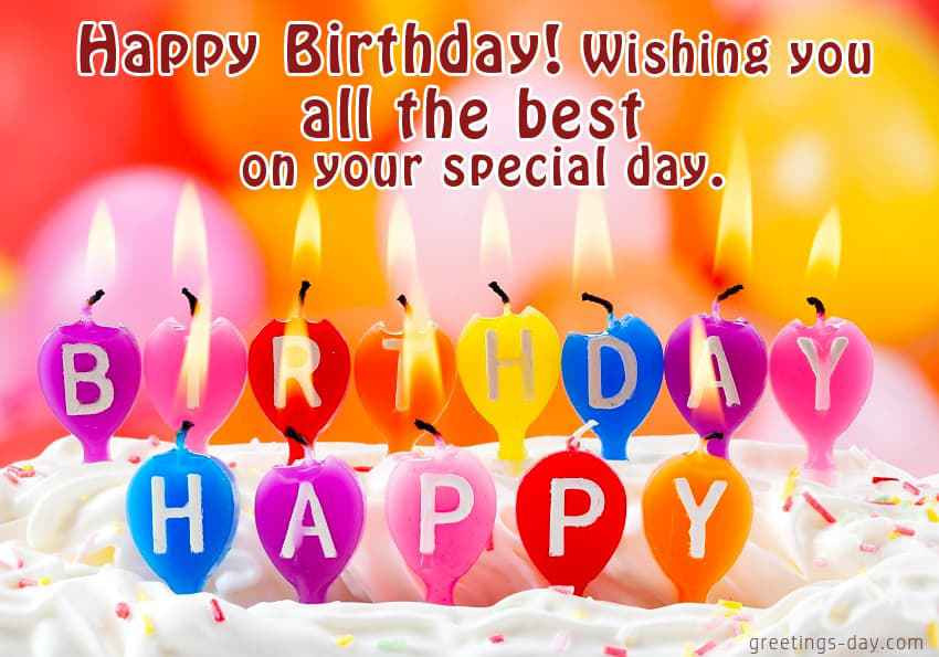 Best ideas about Happy Birthday Wish You All The Best
. Save or Pin 500 Happy Birthday Whatsapp Messages Status & Wishes 2019 Now.