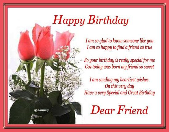Best ideas about Happy Birthday Wishes For A Friend
. Save or Pin Happy Birthday Dear Friend s and Now.