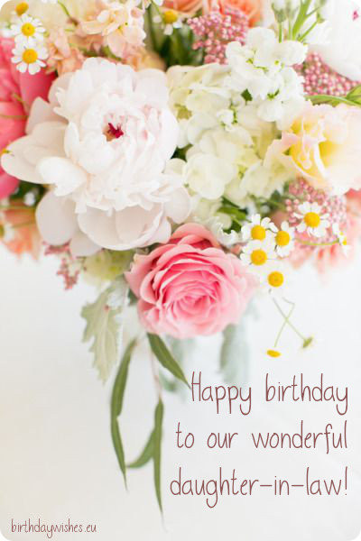 Best ideas about Happy Birthday Wishes For Daughter In Law
. Save or Pin Happy Birthday Daughter In Law Now.