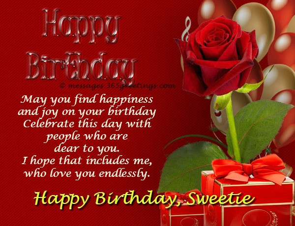 Best ideas about Happy Birthday Wishes For Girlfriend
. Save or Pin Birthday Wishes for Girlfriend 365greetings Now.