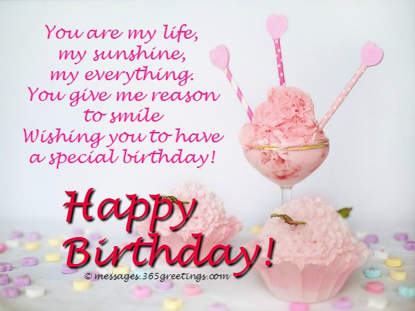 Best ideas about Happy Birthday Wishes For Girlfriend
. Save or Pin Birthday Wishes for Girlfriend 365greetings Now.