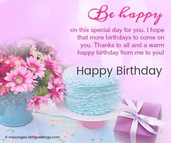 Best ideas about Happy Birthday Wishes For Her
. Save or Pin Happy Birthday Wishes and Messages 365greetings Now.