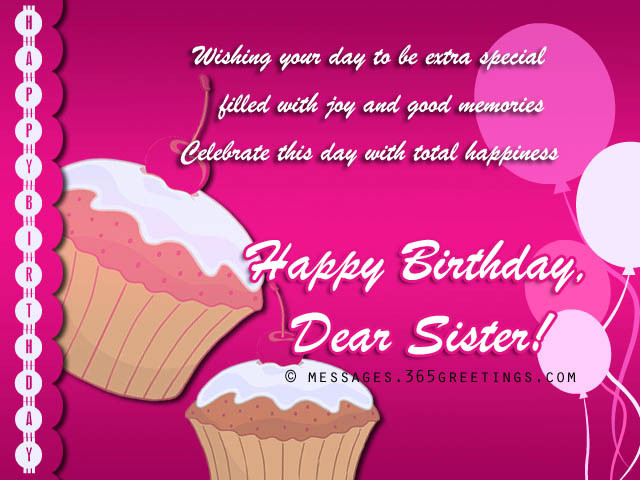Best ideas about Happy Birthday Wishes For Sister
. Save or Pin Birthday wishes For Sister that warm the heart Now.
