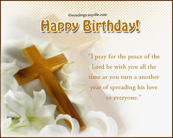 Best ideas about Happy Birthday Wishes Religious
. Save or Pin Christian Birthday Wordings and Messages Wordings and Now.