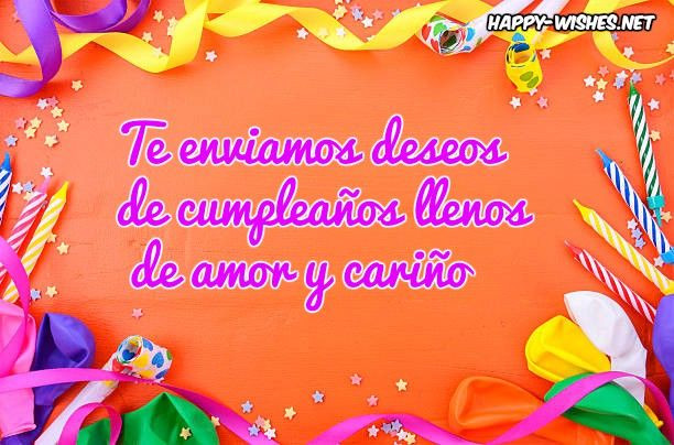 Best ideas about Happy Birthday Wishes Spanish
. Save or Pin Happy Birthday Wishes In Spanish Happy Wishes Now.