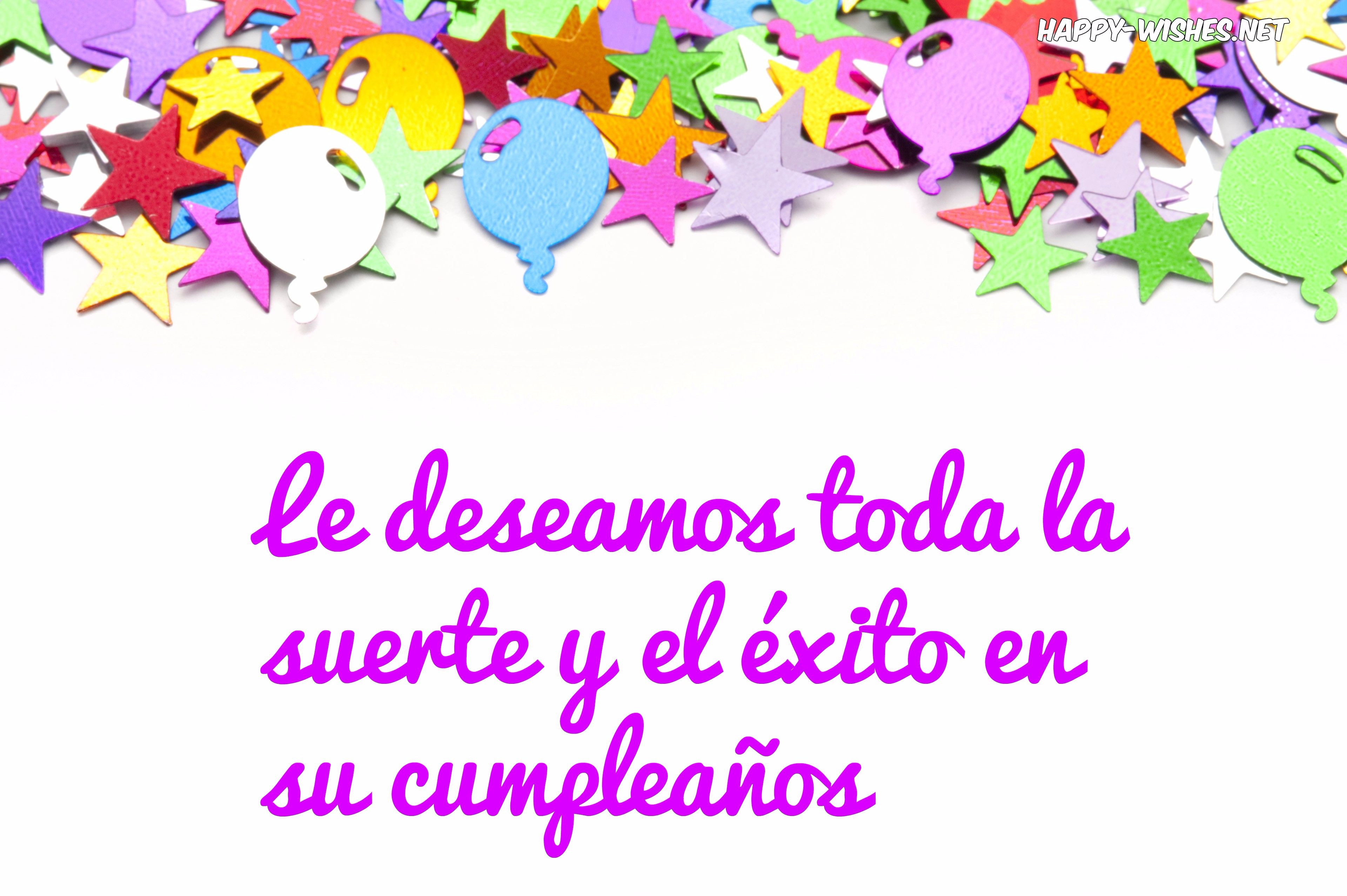 Best ideas about Happy Birthday Wishes Spanish
. Save or Pin Happy Birthday Wishes In Spanish Happy Wishes Now.