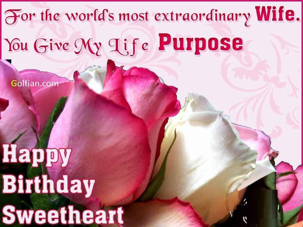 Best ideas about Happy Birthday Wishes To Wife
. Save or Pin 70 Beautiful Birthday Wishes For Wife – Birthday Now.