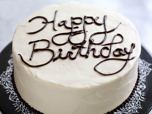 Best ideas about Happy Birthday Writing On Cake
. Save or Pin How to Write on a Cake video on folding parchment pastry Now.