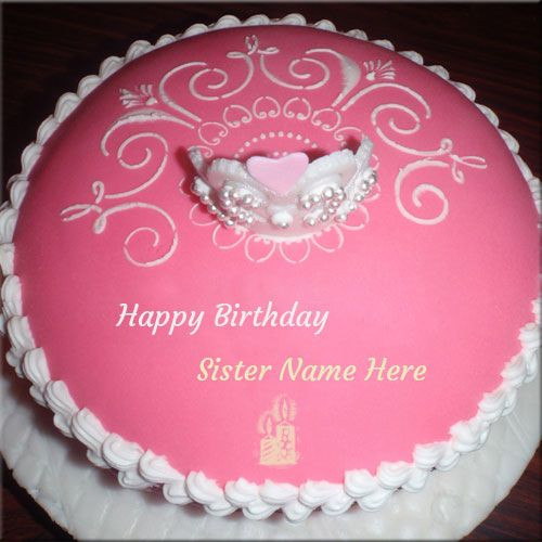 Best ideas about Happy Birthday Writing On Cake
. Save or Pin Write Name Happy Birthday Cake For Sister line Create Now.