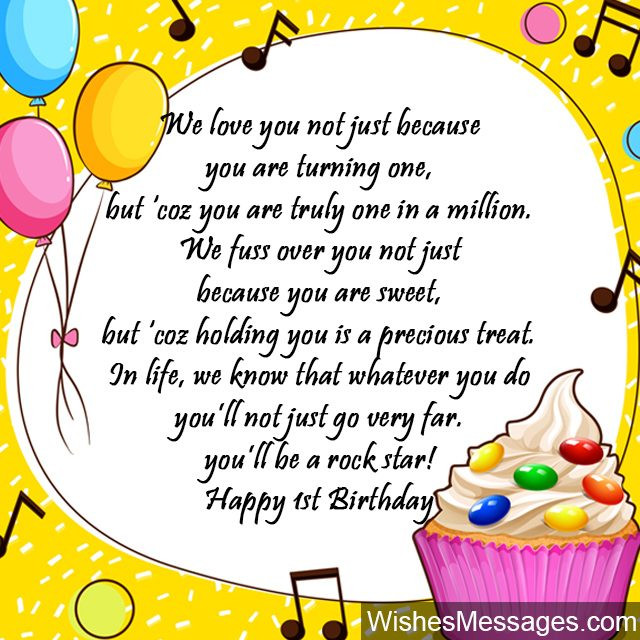 Best ideas about Happy First Birthday Quotes
. Save or Pin 1st Birthday Wishes First Birthday Quotes and Messages Now.