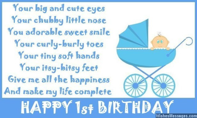 Best ideas about Happy First Birthday Quotes
. Save or Pin 1st Birthday Poems Happy First Birthday Poems Now.