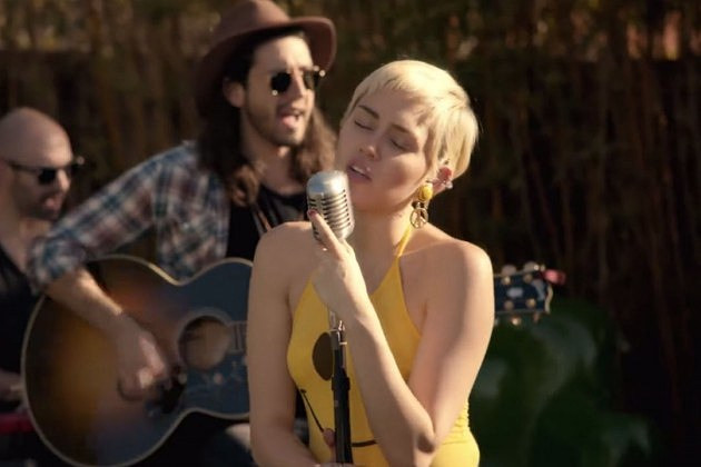 Best ideas about Happy Hippie Backyard Session
. Save or Pin Miley Cyrus Covers the Turtles Paul Simon Now.