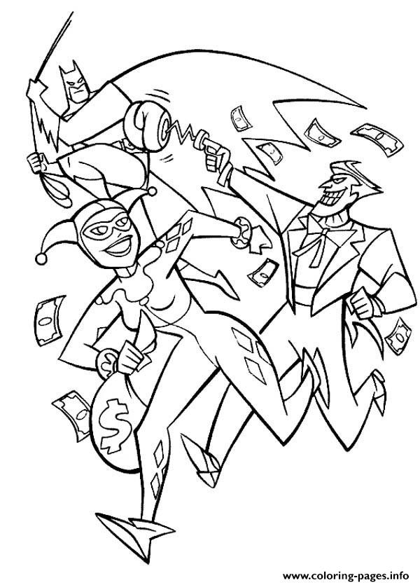Best ideas about Harley Quinn And Joker Coloring Pages
. Save or Pin Batman Joker To her Harley Quinn Coloring Pages Printable Now.