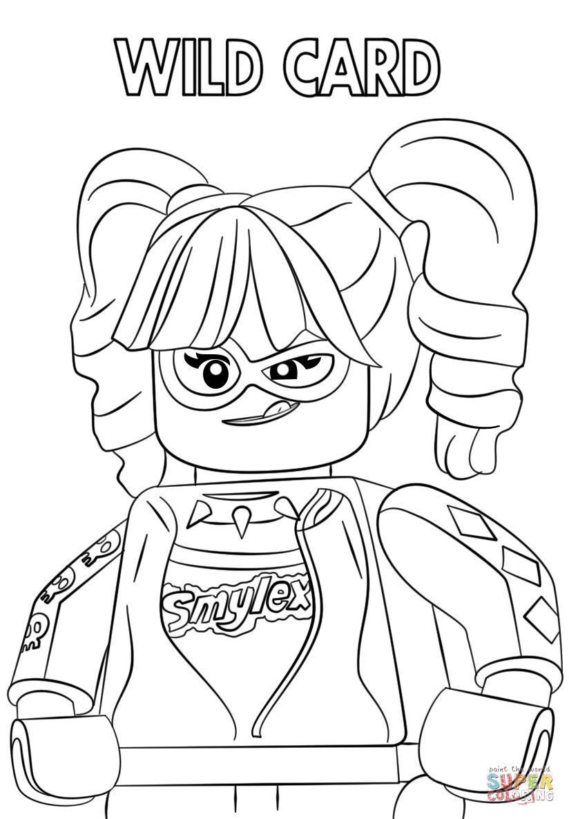 Best ideas about Harley Quinn And Joker Coloring Pages
. Save or Pin Harley Quinn from The LEGO Batman Movie coloring page Now.