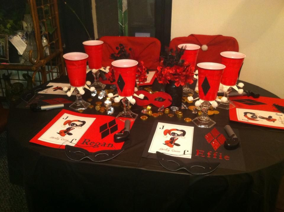 Best ideas about Harley Quinn Birthday Party Supplies
. Save or Pin Harley Quinn Birthday Party Pic 1 party ideas Now.
