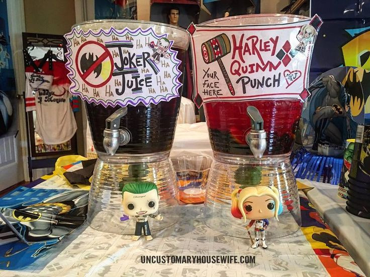 Best ideas about Harley Quinn Birthday Party Supplies
. Save or Pin Batman Birthday Party Drinks Superhero Birthday Party Now.
