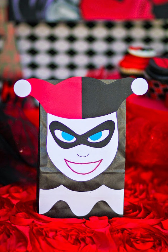 Best ideas about Harley Quinn Birthday Party Supplies
. Save or Pin Kara s Party Ideas Joker Inspired "Mad Love" Birthday Now.