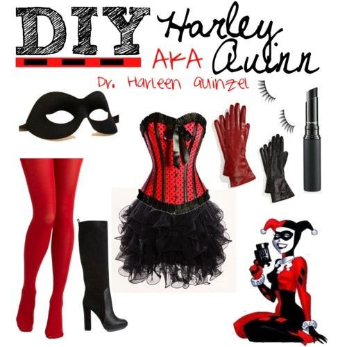 Best ideas about Harley Quinn Costume DIY
. Save or Pin DIY Harley Quinn costume Halloween Now.