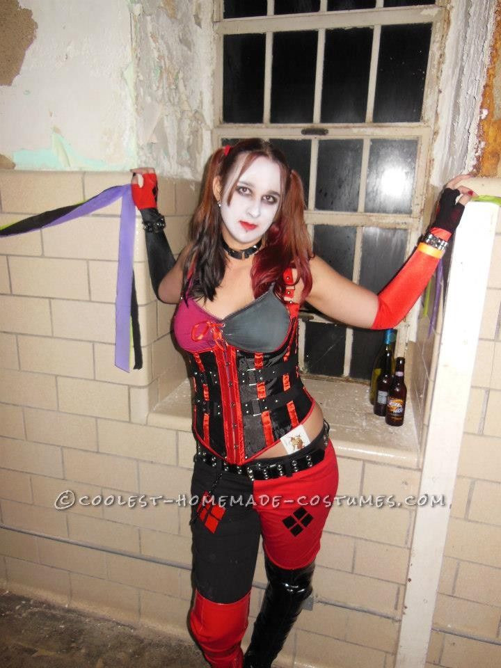 Best ideas about Harley Quinn Halloween Costume DIY
. Save or Pin y Harley Quinn Homemade Halloween Costume Now.