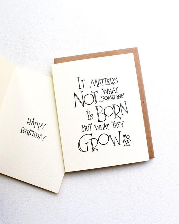 Best ideas about Harry Potter Birthday Card
. Save or Pin Harry Potter Birthday Graduation Card It matters not what Now.