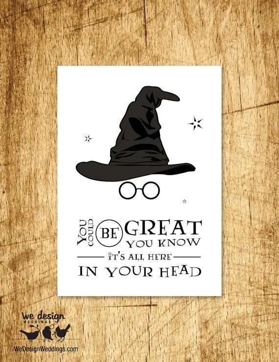 Best ideas about Harry Potter Birthday Card
. Save or Pin Printable Harry Potter Sorting Hat Birthday Card DIY Now.