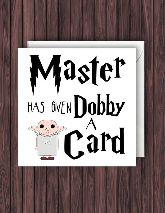 Best ideas about Harry Potter Birthday Card
. Save or Pin Master has given Dobby a Card Harry Potter Birthday Card Now.