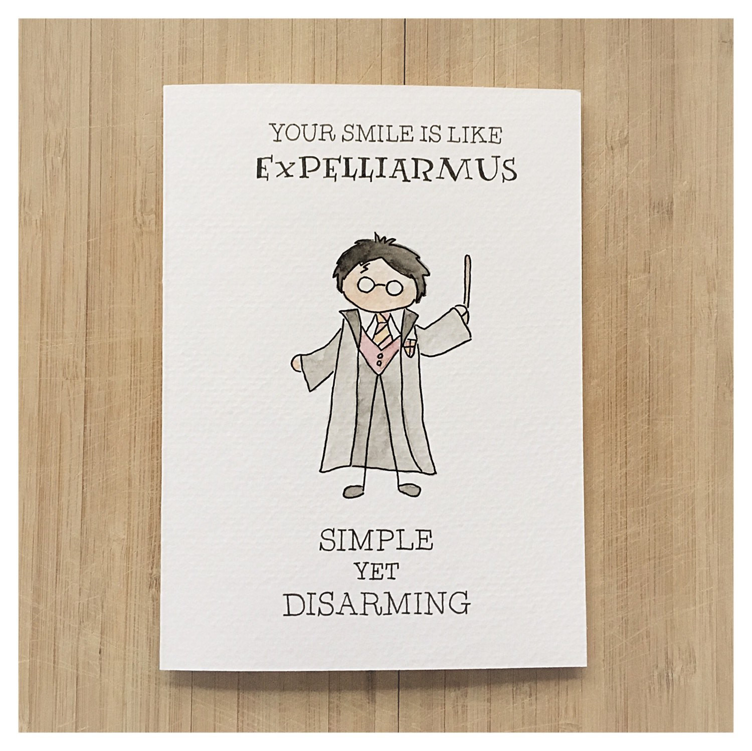 Best ideas about Harry Potter Birthday Card
. Save or Pin Harry Potter Greeting Card Harry Potter by kenziecardco on Now.