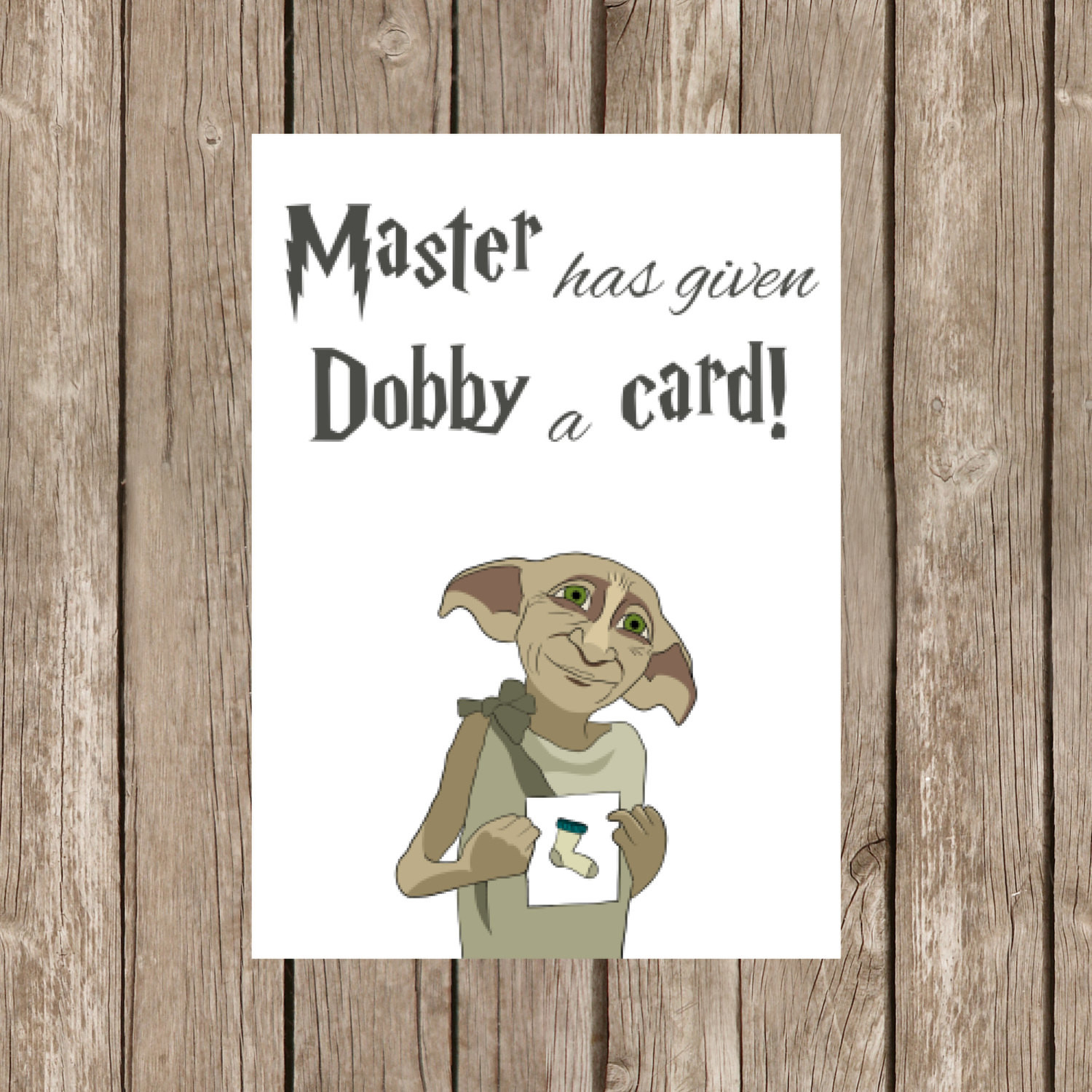 Best ideas about Harry Potter Birthday Card Printable
. Save or Pin printable birthday card Harry Potter dobby watercolor Now.