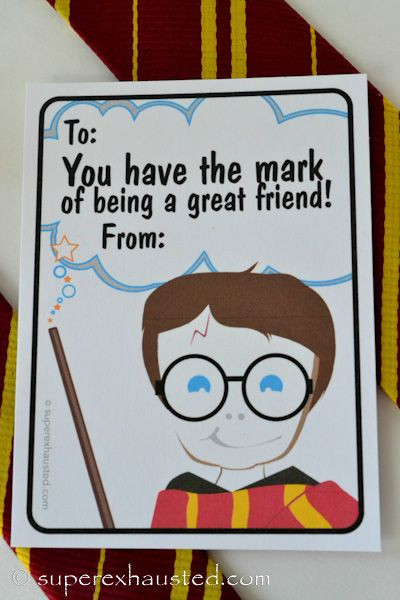 Best ideas about Harry Potter Birthday Card Printable
. Save or Pin harry Potter printable valentine Now.