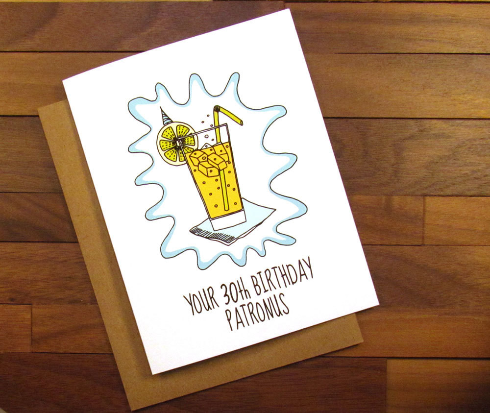 Best ideas about Harry Potter Birthday Card
. Save or Pin Funny 30th Birthday Card Harry Potter Birthday Card Your Now.