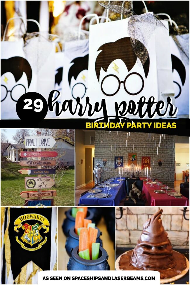 Best ideas about Harry Potter Birthday Decorations
. Save or Pin 29 Creative Harry Potter Party Ideas Spaceships and Now.
