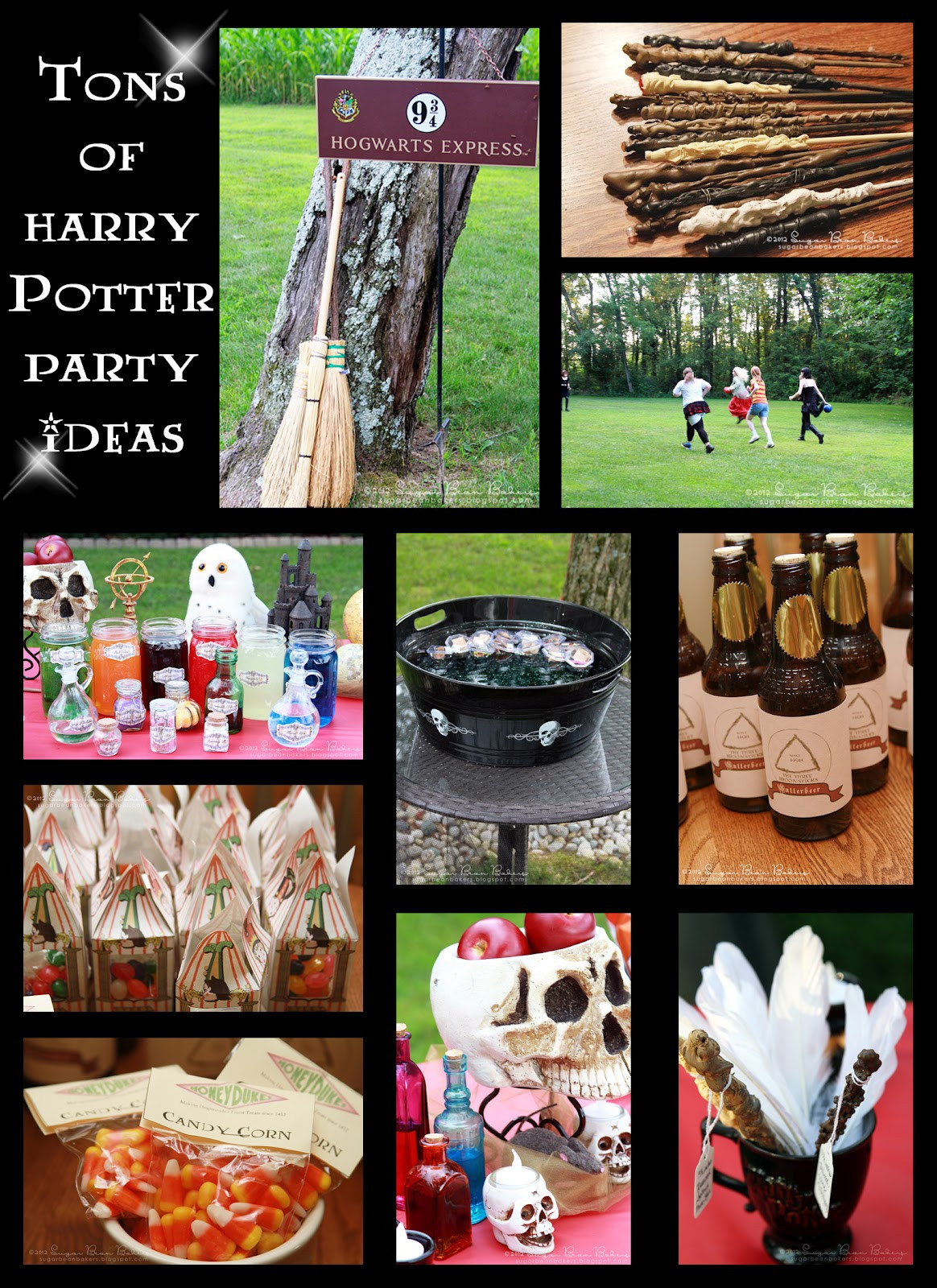 Best ideas about Harry Potter Birthday Decorations
. Save or Pin Sugar Bean Bakers The Epic Harry Potter Party Post  Now.