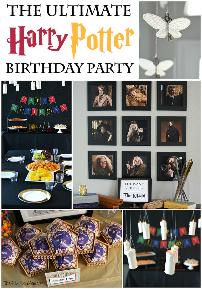 Best ideas about Harry Potter Birthday Decorations
. Save or Pin The Ultimate Harry Potter Birthday Party Ideas Now.