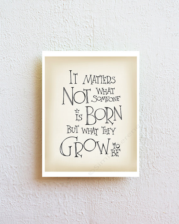 Best ideas about Harry Potter Birthday Quote
. Save or Pin Harry Potter art print Albus Dumbledore quote it matters Now.