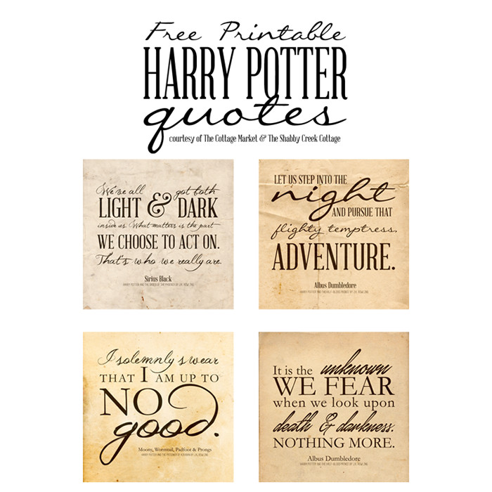 Best ideas about Harry Potter Birthday Quote
. Save or Pin Free Harry Potter Quotes Printables – [ e Velvet Morning ] Now.